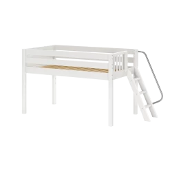 Maxtrix Twin Low Loft Bed -Kid Furniture RIGHT WP