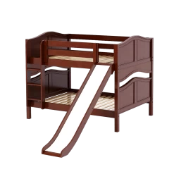 Maxtrix Full Low Bunk Bed With Slide 25 Maxtrix Full Low Bunk Bed With Slide -Kid Furniture ROCK CC 2462be94 85bb 4614 8354 7768d5ba027f