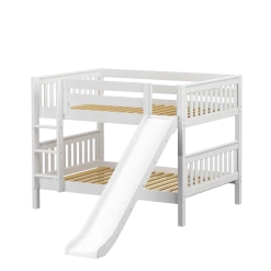 Maxtrix Full Low Bunk Bed With Slide 29 Maxtrix Full Low Bunk Bed With Slide -Kid Furniture ROCK WS f7948287 5832 4bd3 864c 2082a9be0448