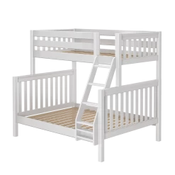 Maxtrix High Twin Over Full Bunk Bed -Kid Furniture SLANT WS