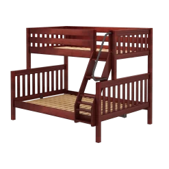 Maxtrix Medium Twin Over Full Bunk Bed -Kid Furniture SLOPE XL CS