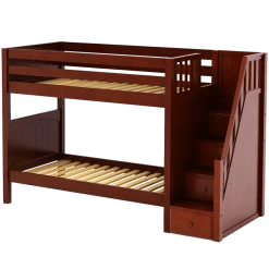 Maxtrix Twin Medium Bunk Bed With Stairs 21 Maxtrix Twin Medium Bunk Bed With Stairs -Kid Furniture STELLAR CP f4b20292 aa53 4b05 966b 18f861d8a516