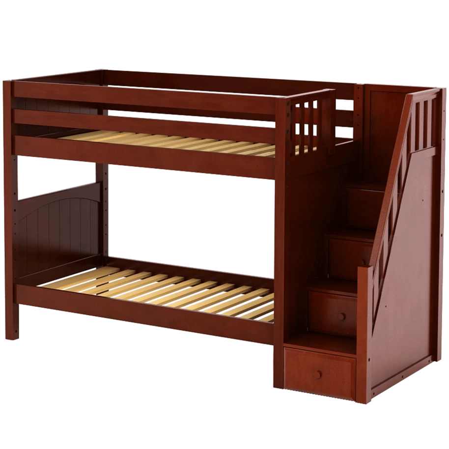 Maxtrix Twin Medium Bunk Bed With Stairs 8 Maxtrix Twin Medium Bunk Bed With Stairs - Image 6