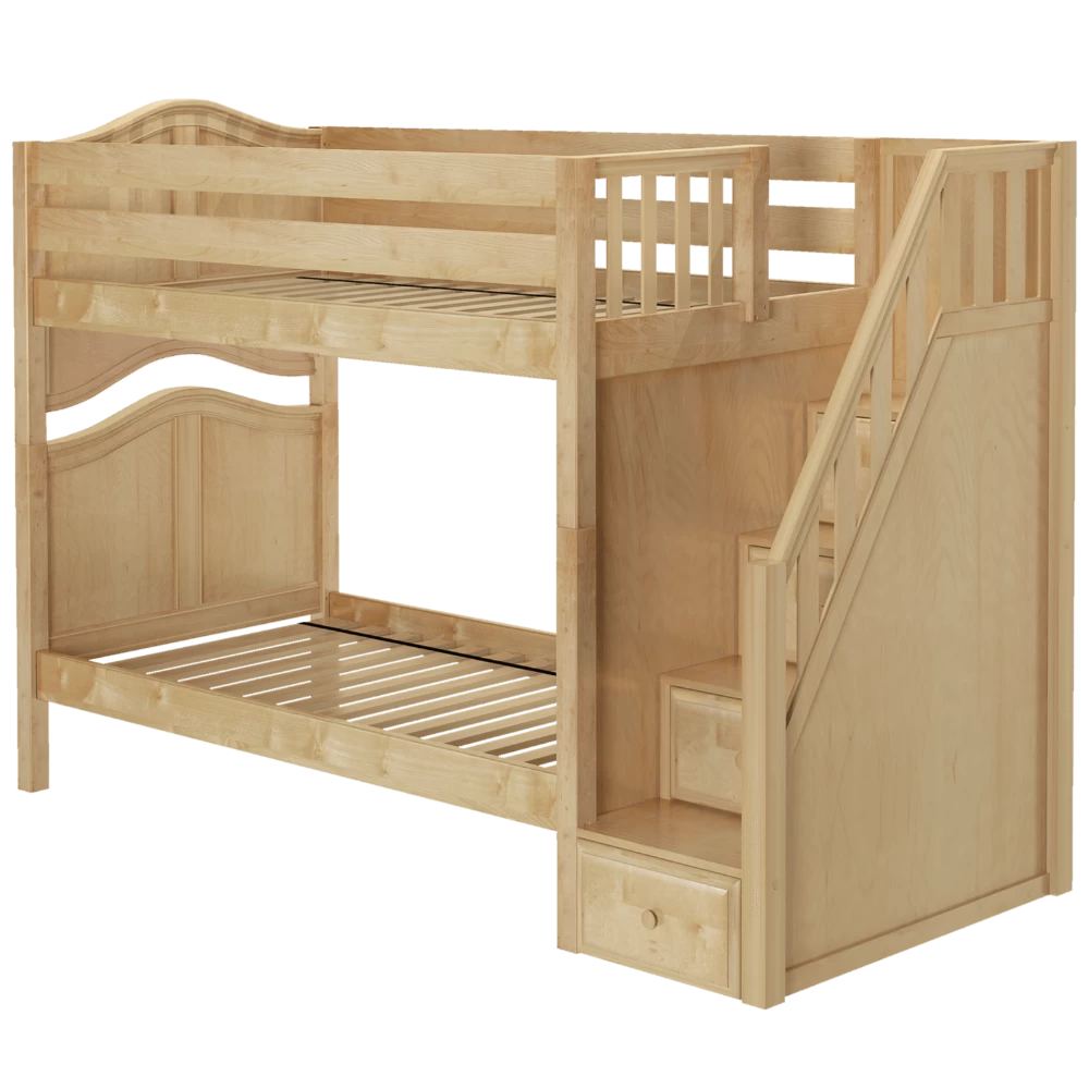 Maxtrix Twin Medium Bunk Bed With Stairs 14 Maxtrix Twin Medium Bunk Bed With Stairs - Image 12