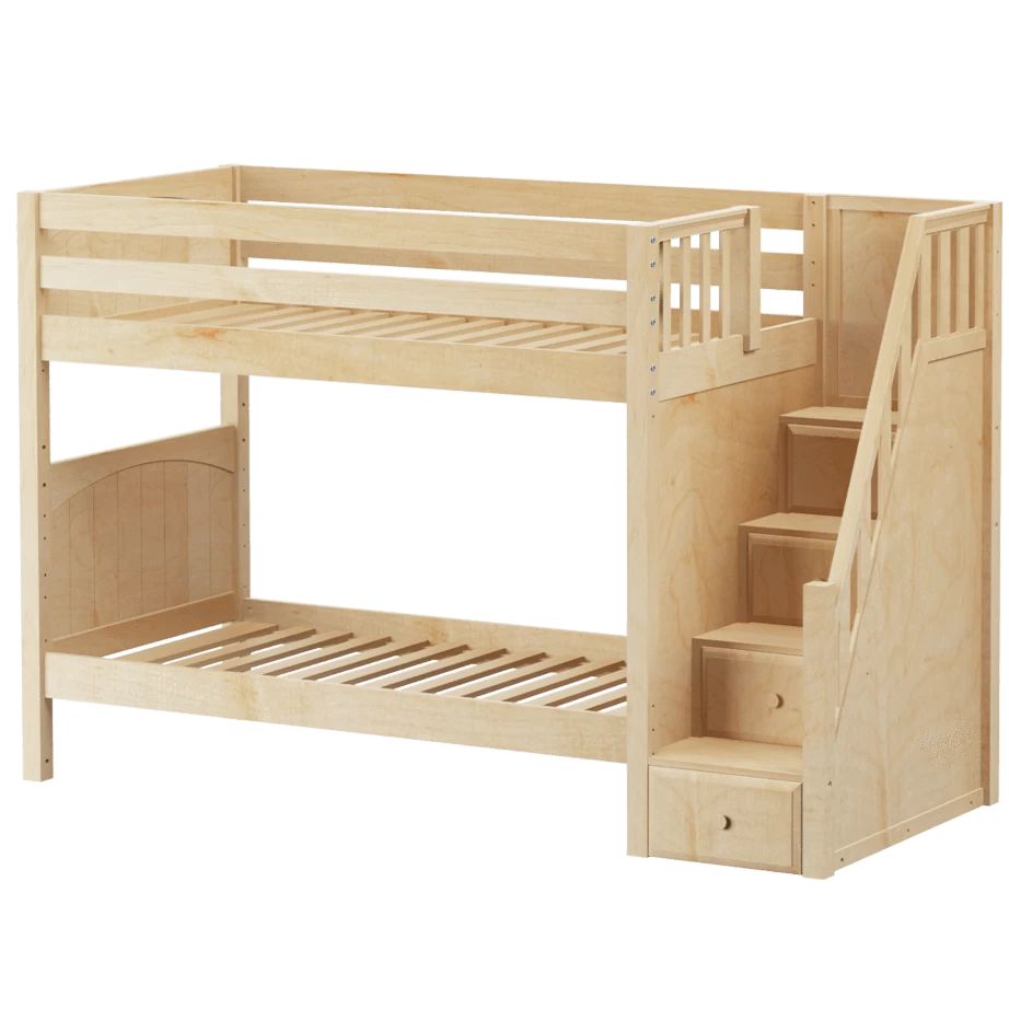 Maxtrix Twin Medium Bunk Bed With Stairs 10 Maxtrix Twin Medium Bunk Bed With Stairs - Image 8