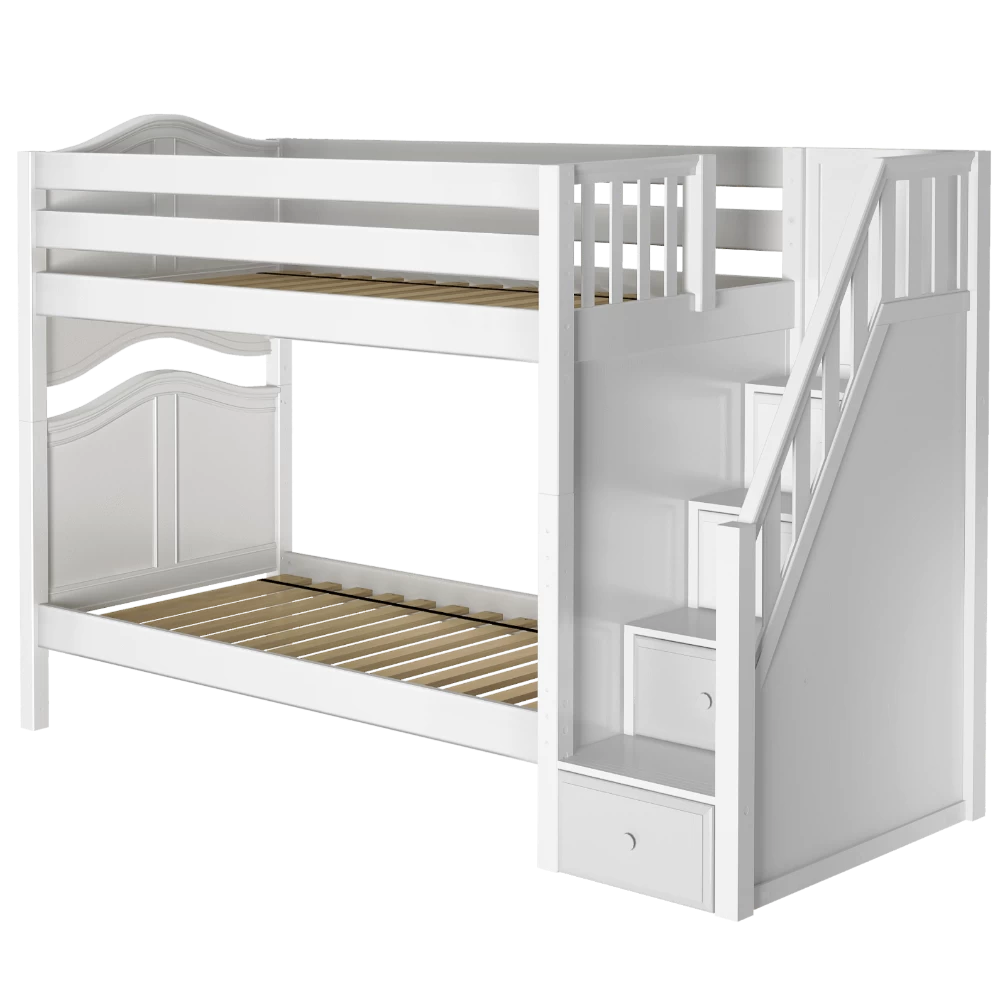 Maxtrix Twin Medium Bunk Bed With Stairs 7 Maxtrix Twin Medium Bunk Bed With Stairs - Image 5