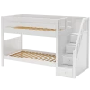 Maxtrix Twin Medium Bunk Bed With Stairs -Kid Furniture STELLAR WP 3189533e 6aa4 432f 9979 89686ffa2c3e