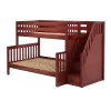 Maxtrix Medium Twin XL Over Full XL Bunk Bed With Stairs -Kid Furniture SUMO XL CS 1f7df942 395e 476f b1d2 cf41036e6370