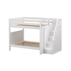 Maxtrix Full High Bunk Bed With Stairs 17 Maxtrix Full High Bunk Bed With Stairs -Kid Furniture TOPPER WP
