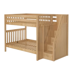 Maxtrix Full XL High Bunk Bed With Stairs 6 Maxtrix Full XL High Bunk Bed With Stairs -Kid Furniture TOPPER XL NS 91f36784 cae1 4e60 8343 074f8aff3035