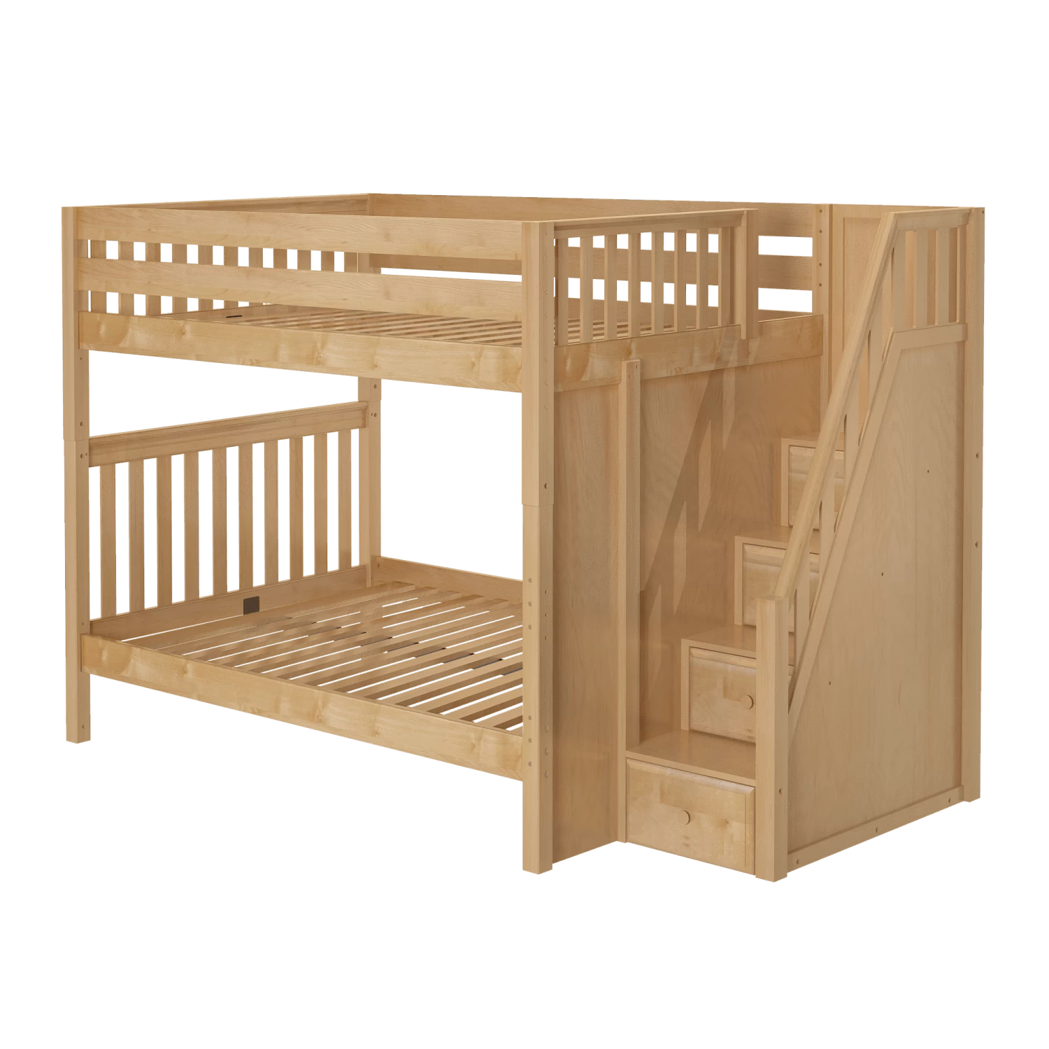 Maxtrix Full XL High Bunk Bed With Stairs 4 Maxtrix Full XL High Bunk Bed With Stairs - Image 2