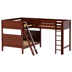 Maxtrix Full High Corner Loft Bunk Bed 13 Maxtrix Full High Corner Loft Bunk Bed -Kid Furniture TRIPLET CP 6f9c4961 2a2b 453f b65d a932418b3de7