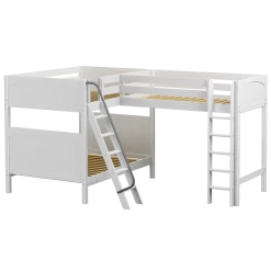 Maxtrix Full High Corner Loft Bunk Bed 16 Maxtrix Full High Corner Loft Bunk Bed -Kid Furniture TRIPLET WP 67f7828a 2088 4d7c b6a0 179f8a0f513a