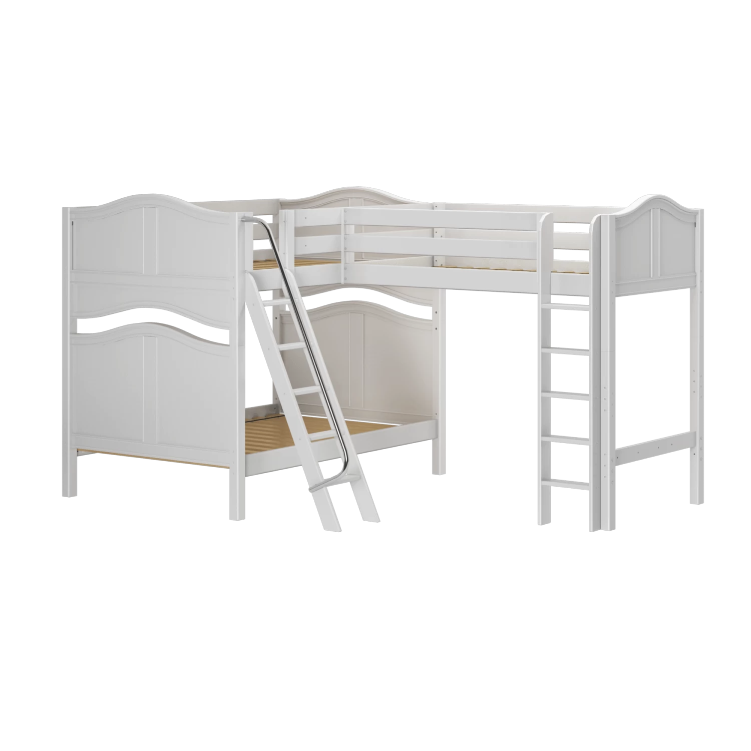 Maxtrix Full High Corner Loft Bunk Bed 9 Maxtrix Full High Corner Loft Bunk Bed - Image 7