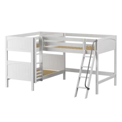 Maxtrix Full Medium Corner Loft Bunk Bed -Kid Furniture TRIUNE WP a31df670 e592 483a 8ee5 c9254eecf6e5