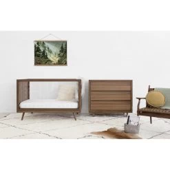 Ubabub Nifty Clear 3-In-1 Crib -Kid Furniture US0300UL Lifestyle Main 03