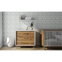 Romina Uptown Classic Crib 28 Romina Uptown Classic Crib -Kid Furniture Uptown Oak Dove01