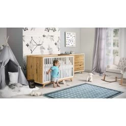 Romina Uptown Classic Crib 23 Romina Uptown Classic Crib -Kid Furniture Uptown collection