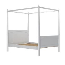 Maxtrix Full Poster Bed -Kid Furniture VICTORIA4 WP
