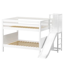 Maxtrix Full Low Bunk Bed With Slide Platform 29 Maxtrix Full Low Bunk Bed With Slide Platform -Kid Furniture VOODOO WP