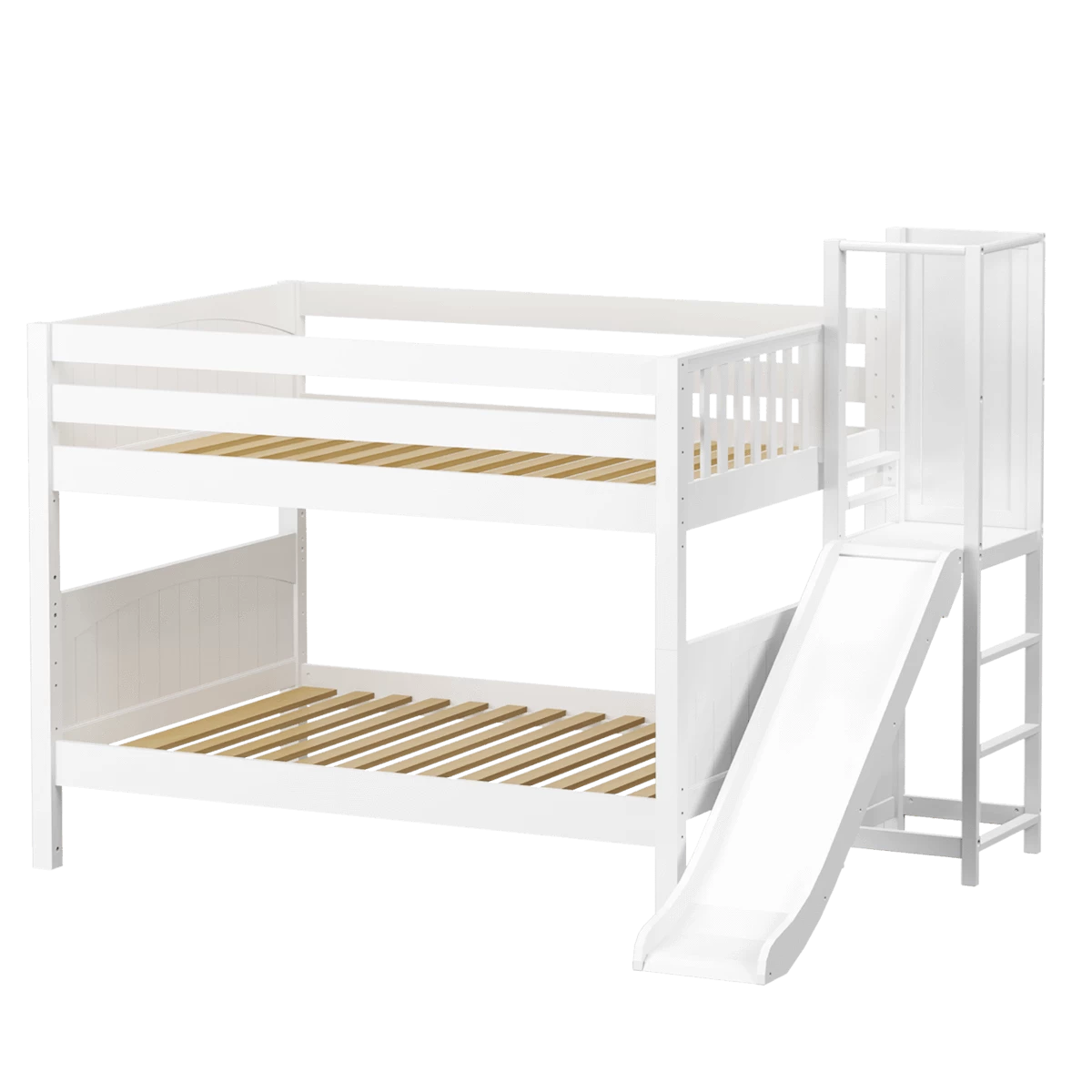 Maxtrix Full Low Bunk Bed With Slide Platform 11 Maxtrix Full Low Bunk Bed With Slide Platform - Image 9