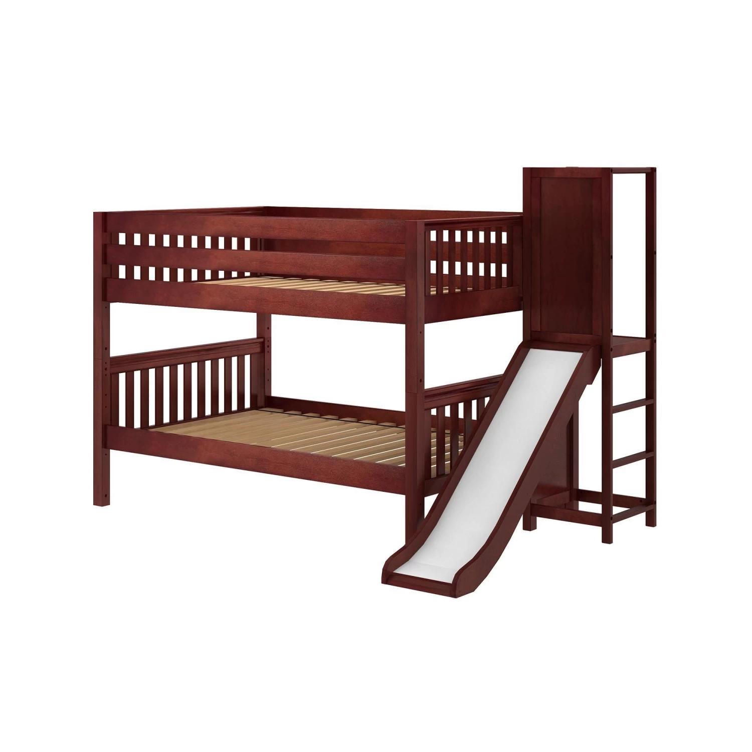 Maxtrix Full Low Bunk Bed With Slide Platform 20 Maxtrix Full Low Bunk Bed With Slide Platform - Image 18