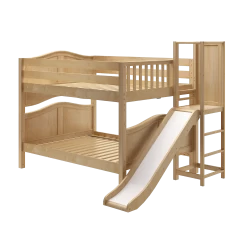 Maxtrix Full Low Bunk Bed With Slide Platform 33 Maxtrix Full Low Bunk Bed With Slide Platform -Kid Furniture VOODOO NC
