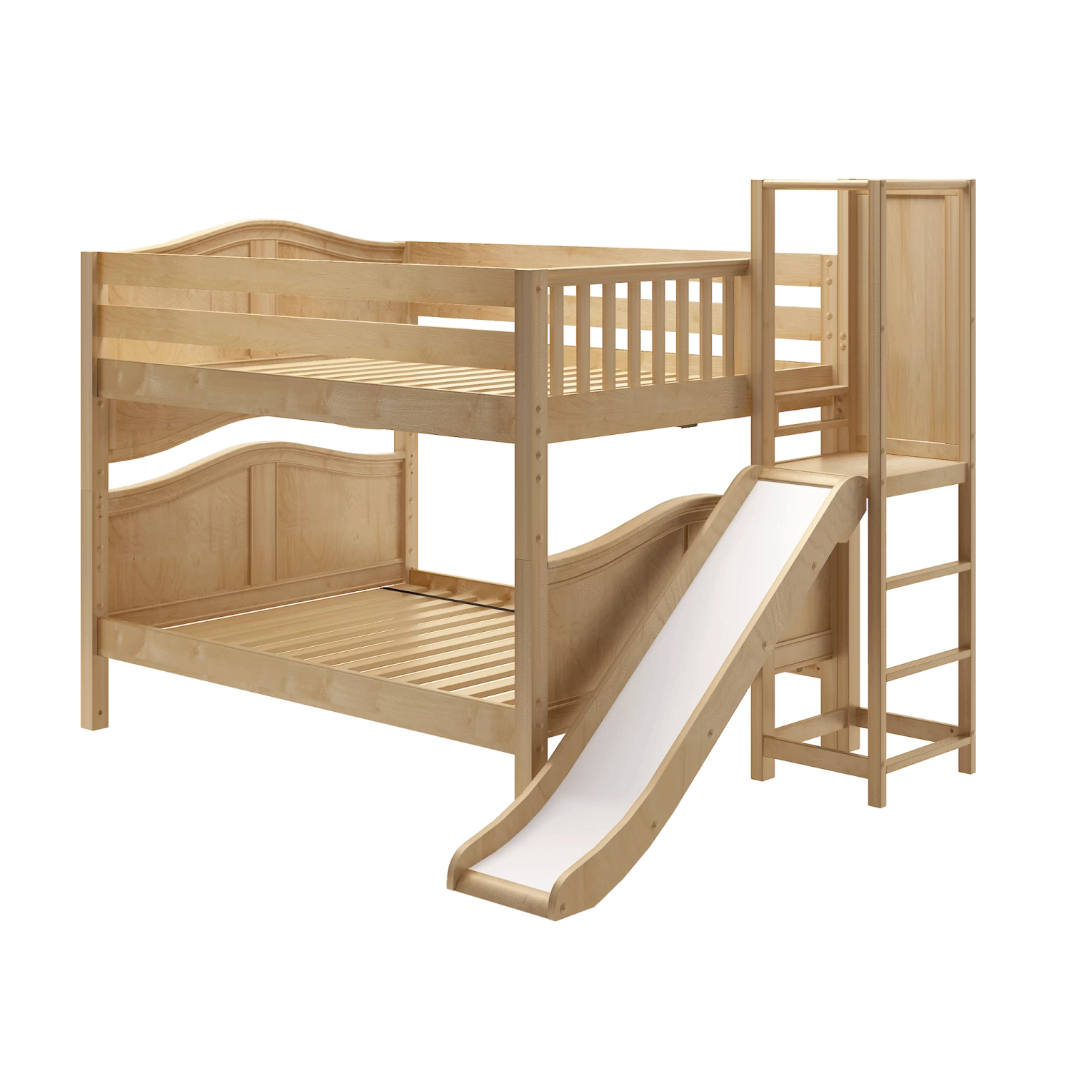 Maxtrix Full Low Bunk Bed With Slide Platform 15 Maxtrix Full Low Bunk Bed With Slide Platform - Image 13