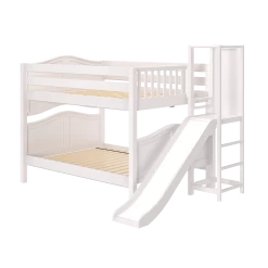 Maxtrix Full Low Bunk Bed With Slide Platform 27 Maxtrix Full Low Bunk Bed With Slide Platform -Kid Furniture VOODOO WC