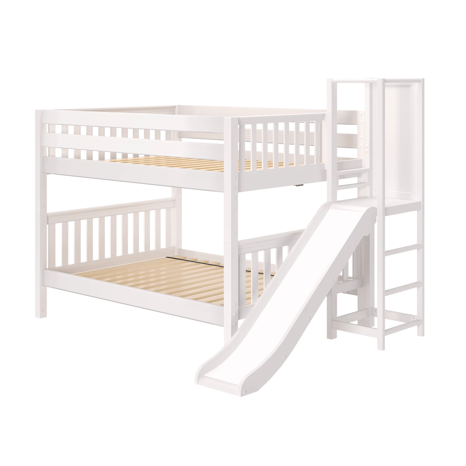 Maxtrix Full Low Bunk Bed With Slide Platform 14 Maxtrix Full Low Bunk Bed With Slide Platform - Image 12
