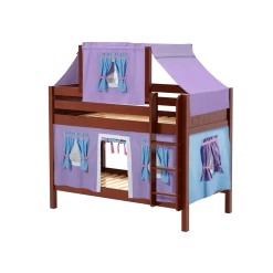 Maxtrix Twin Low Bunk Bed With Straight Ladder, Top Tent + Curtain 38 Maxtrix Twin Low Bunk Bed With Straight Ladder, Top Tent + Curtain -Kid Furniture WHATNOT27 CP 99aa20d1 2506 42fb b593 cd38ae7ddf1d