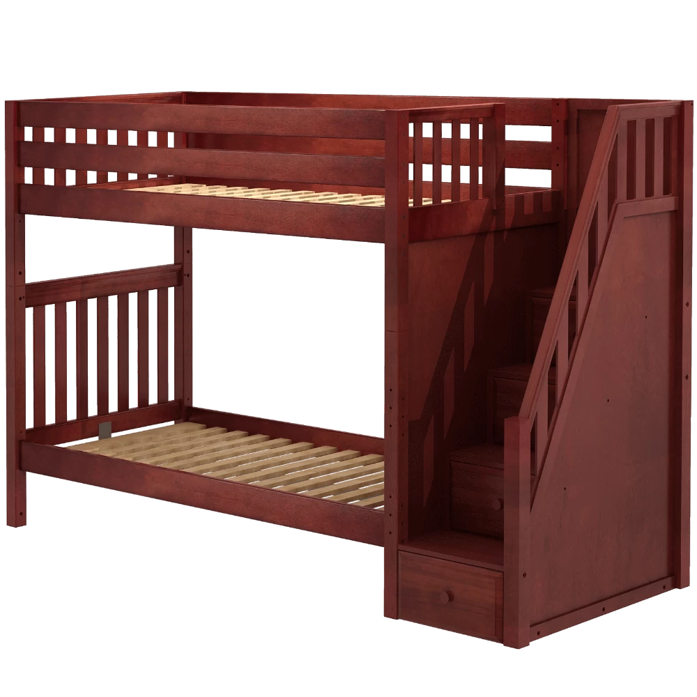 Maxtrix Twin XL High Bunk Bed With Stairs 5 Maxtrix Twin XL High Bunk Bed With Stairs - Image 3
