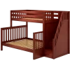 Maxtrix High Full XL Over Queen Bunk Bed With Stairs -Kid Furniture WRESTLER XL CS 747d28ef 882e 4a9a 9352 ad91100e631e