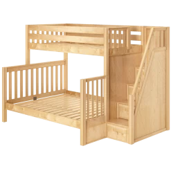 Maxtrix High Full XL Over Queen Bunk Bed With Stairs -Kid Furniture WRESTLER XL NS 8ed9ad7f 4f11 4277 a6e1 e16c867da7e7