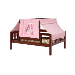 Maxtrix Full Toddler Bed With Tent -Kid Furniture YES23 CS 7655da22 d131 4fc4 828d c321e5b46628