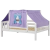 Maxtrix Full Toddler Bed With Tent -Kid Furniture YES27 WS 052dc20d 82bb 4a21 9368 6ed083f3d0f3