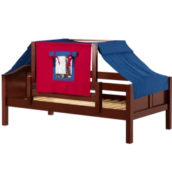 Maxtrix Twin Toddler Bed With Tent -Kid Furniture YO21 CC 84b79cbf 90fe 4b15 b999 08e3bd754ec5