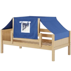 Maxtrix Twin Toddler Bed With Tent -Kid Furniture YO22 NP dae73c9e d095 4a7d a14d 1e7beceb1939