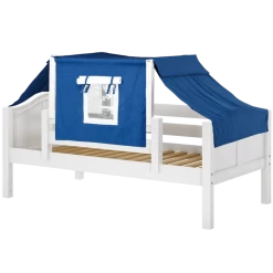 Maxtrix Twin Toddler Bed With Tent -Kid Furniture YO22 WC 7546c6ac 3ab8 45f6 b955 bbe803d52286