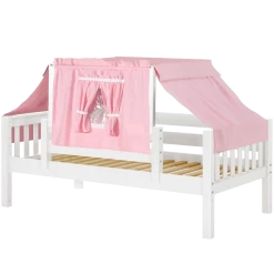 Maxtrix Twin Toddler Bed With Tent -Kid Furniture YO23 WS 8b90b7d6 af55 4641 b44f de150b714543