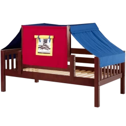 Maxtrix Twin Toddler Bed With Tent -Kid Furniture YO29 CS 0c13a633 5084 4069 8d8e ae9890b8987e