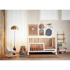 Milk Street Branch Toddler Bed Conversion Kit -Kid Furniture branchtotbed twotoneacaciawithsnow 3 dae91bc0 2941 4ec8 a945 7d75ba95aa17