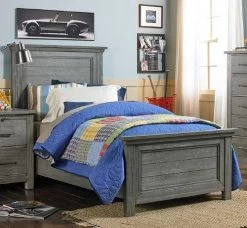 Dolce Babi Lucca Twin Size Bed -Kid Furniture lucca twin bed grey cafa3cee 3d98 4601 bbca 43884dc59ae2