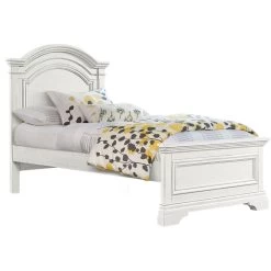 Westwood Design Olivia Arch Top Twin Bed -Kid Furniture ol tb 2238 tb bwh c 1