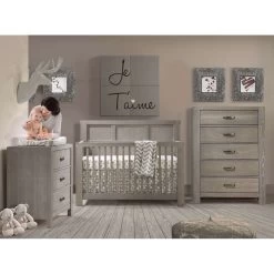 Natart Rustico Double Dresser -Kid Furniture rustico baby room owl lifestyle 3e9ee3cc e743 4af9 8379 e2408d19d9b6