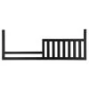 Westwood Design Stone Harbor Toddler Rail Assembly -Kid Furniture westwood pine ridge toddler rail black c286cf7a dad2 45d3 a505 13a735ba2cd1